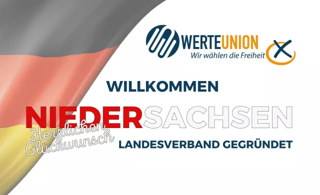 Bild: Sachsen gratuliert zur Gründung des Landesverbandes der WerteUnion Niedersachsen