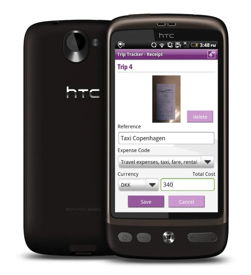 Mit dem IFS Trip Tracker wird die Reisekostenabrechnung zum Kinderspiel. (Quelle: IFS)