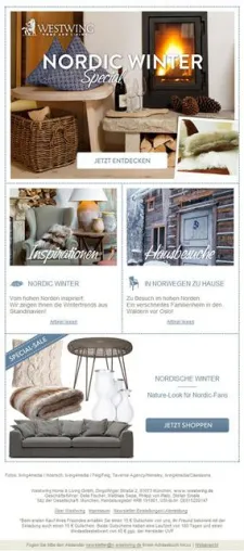 Westwing nutzt beim E-Mail-Marketing Cloud+ Services von eCircle Bild: Westwing nutzt beim E-Mail-Marketing Cloud+ Services von eCircle