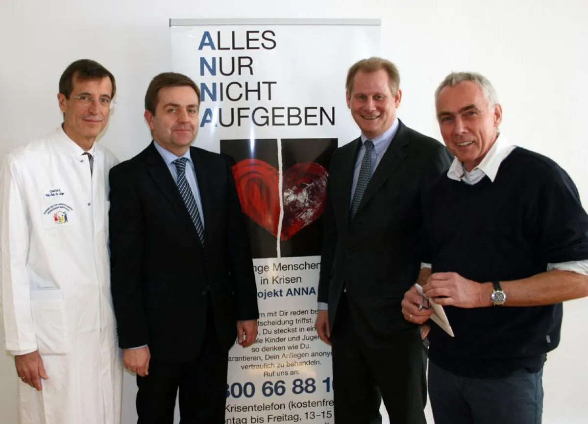 Prof. Bernhard Lettgen, Bernd Crusius,  Andreas Schmitz, Dr. Norbert Kohl