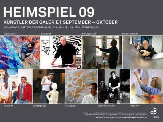 Bild: HEIMSPIEL 09 : KÜNSTLER DER GALERIE bei Berlin Art Projects