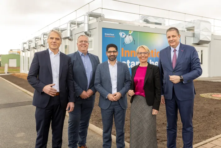 Hier entsteht Zukunft: neue Labore für GreenTech-Innovationen Bild: Hier entsteht Zukunft: neue Labore für GreenTech-Innovationen