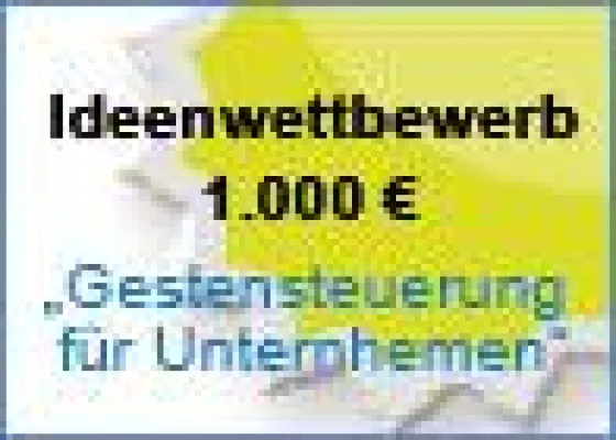 Ideenwettbewerb: „Gestensteuerung für Unternehmen Bild: Ideenwettbewerb: „Gestensteuerung für Unternehmen