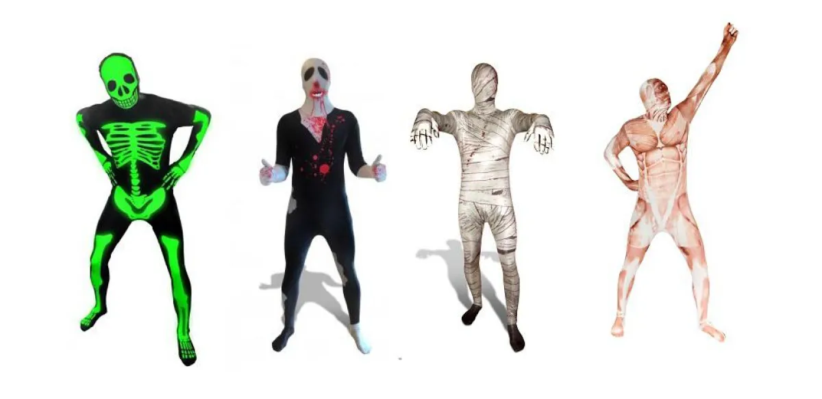 Die neusten Morphsuits für Halloween.
