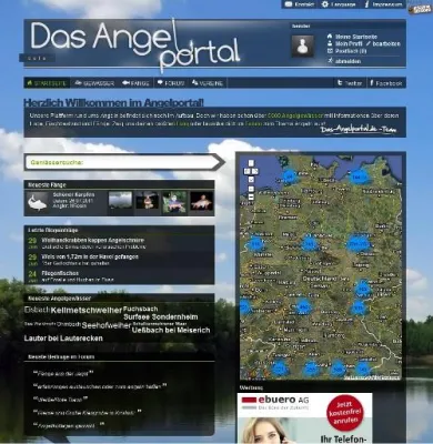 Bild: Angeln in über 5200 Gewässern – Das-Angelportal.de