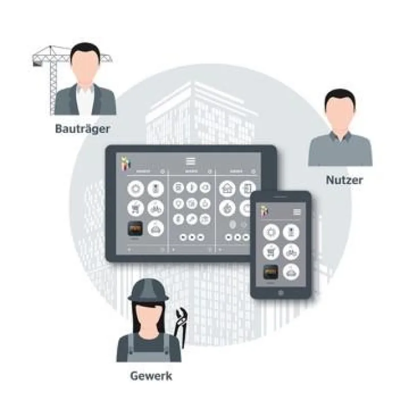 Smart Home Plattform samt Mängelmanagementsoftware dient Bauträgern, Nutzern und ausführenden Firmen