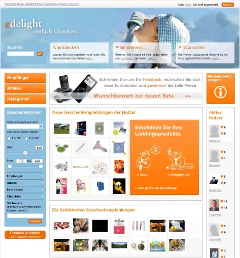 Edelight.de startet Wunschkonzert 2.0: Nutzer können sich neue Funktionen wünschen und erhalten Geschenke Bild: Edelight.de startet Wunschkonzert 2.0: Nutzer können sich neue Funktionen wünschen und erhalten Geschenke