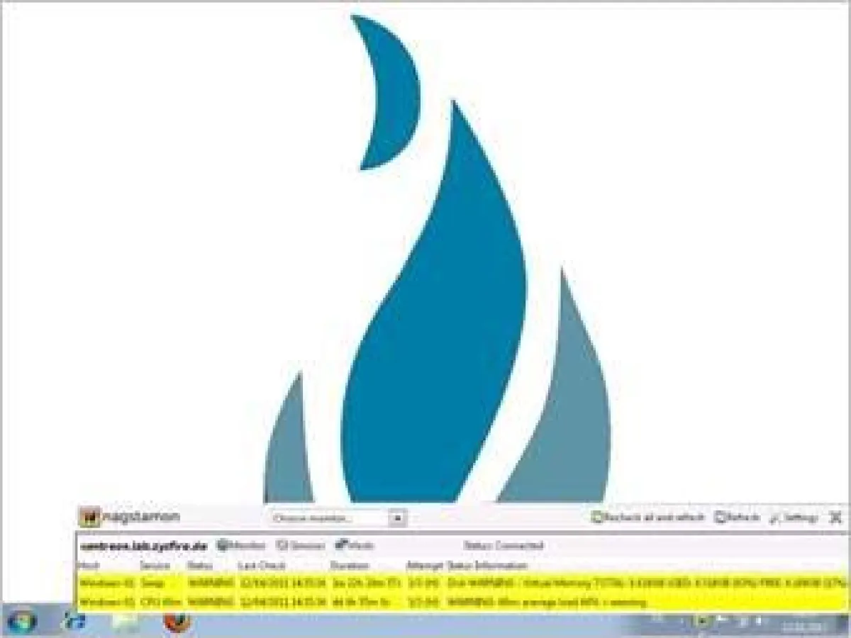 Nagstamon im Einsatz