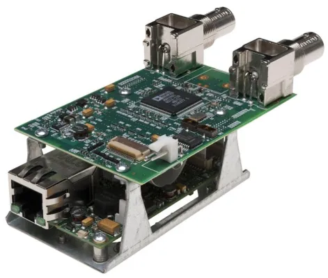 Pleora’s neue iPORT Analog-Pro IP Engine Bild: Pleora’s neue iPORT Analog-Pro IP Engine