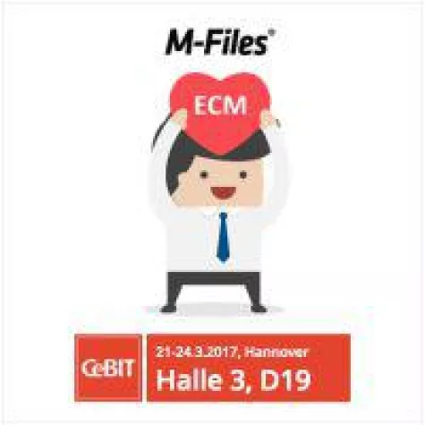 M-Files präsentiert auf CeBIT die Zukunft von ECM Bild: M-Files präsentiert auf CeBIT die Zukunft von ECM
