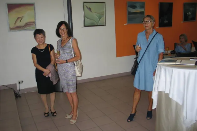 Vernissage von Dorothee Fenske im CJD Bonn Bild: Vernissage von Dorothee Fenske im CJD Bonn
