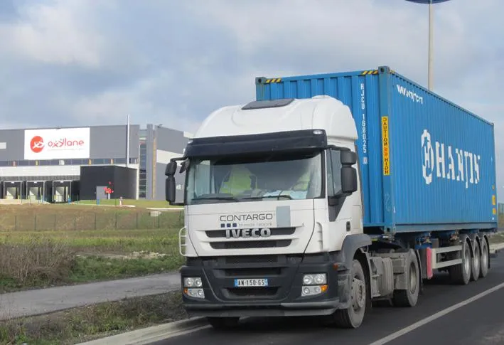 Bild: Contargo hat ersten Container an das neue Oxylane-Logistikzentrum geliefert
