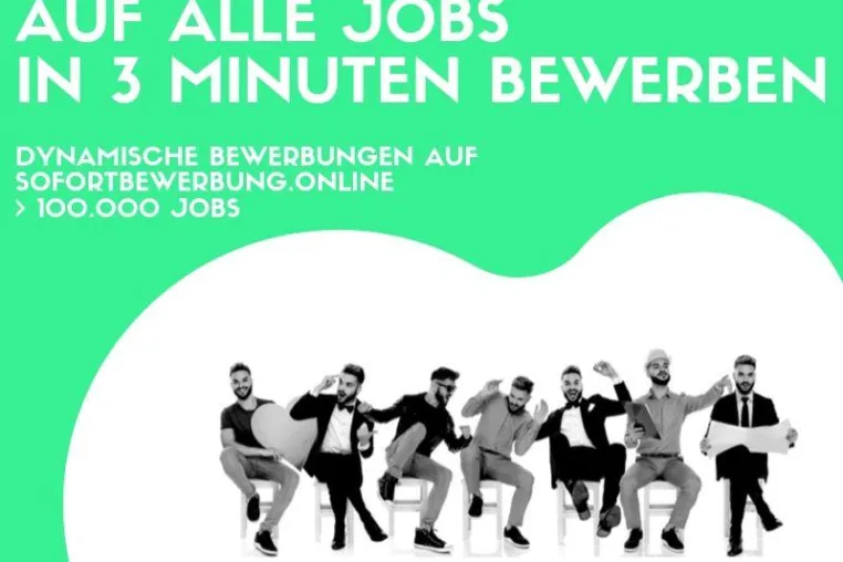Bild: Sofort bewerben in drei Minuten: sofortbewerbung.online hilft jetzt bei der Jobsuche!