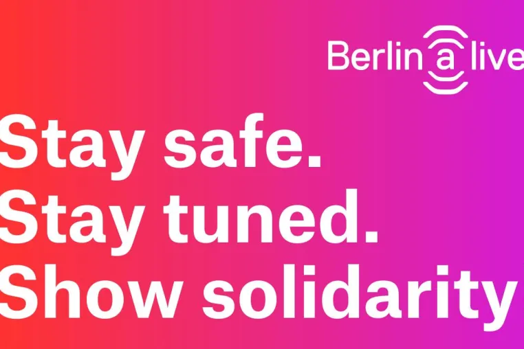 Berlin (a)live: Neue Plattform bringt Kultur in die Wohnzimmer und unterstützt Kulturschaffende Bild: Berlin (a)live: Neue Plattform bringt Kultur in die Wohnzimmer und unterstützt Kulturschaffende