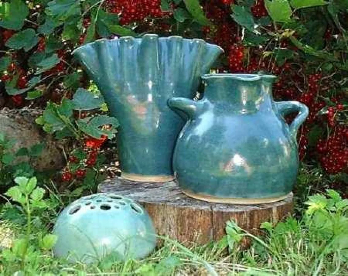 Keramikvasen – mit und ohne Blumen ein Blickfang