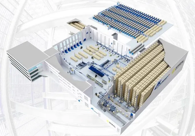 Neubau Logistik Center Wien - Investitionsvolumen ca. 35 Mio. Euro Bild: Neubau Logistik Center Wien - Investitionsvolumen ca. 35 Mio. Euro