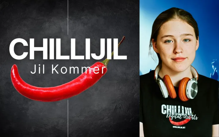 Bild: Jil Kommer (13) unterschreibt Plattenvertrag bei Sick Dance LA: Schweizer Jung-DJane startet durch.