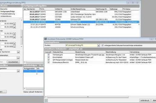 Bild: Aus einem Guß: Unternehmenssoftware mit voll integriertem Produktdaten- & Dokumentenmanagement