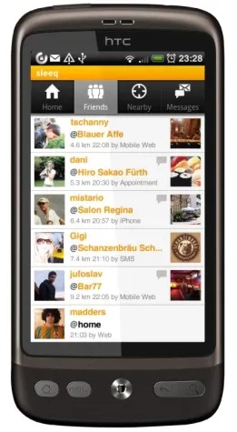 Check-in-Service sleeq.com launcht Android-App Bild: Check-in-Service sleeq.com launcht Android-App