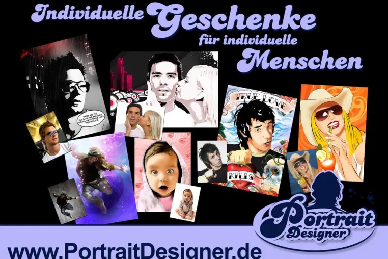 Portraitdesigner.de - personalisierte Leinwandkunst Bild: Portraitdesigner.de - personalisierte Leinwandkunst