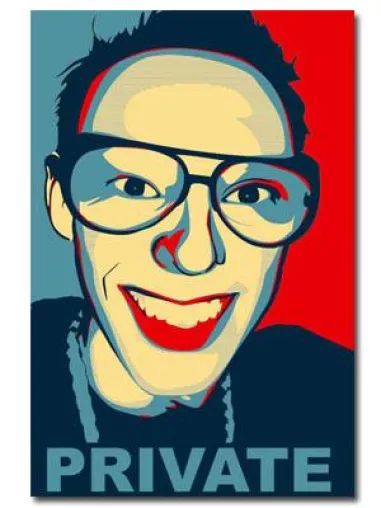 Bild: Personal Art bietet einen neuen Stil an - Personal Obama. Veränderung ist in jedem Wohnzimmer möglich