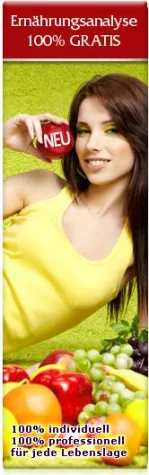 Bild: Professionelle Ernährungsanalyse 100% individuell – 100% gratis