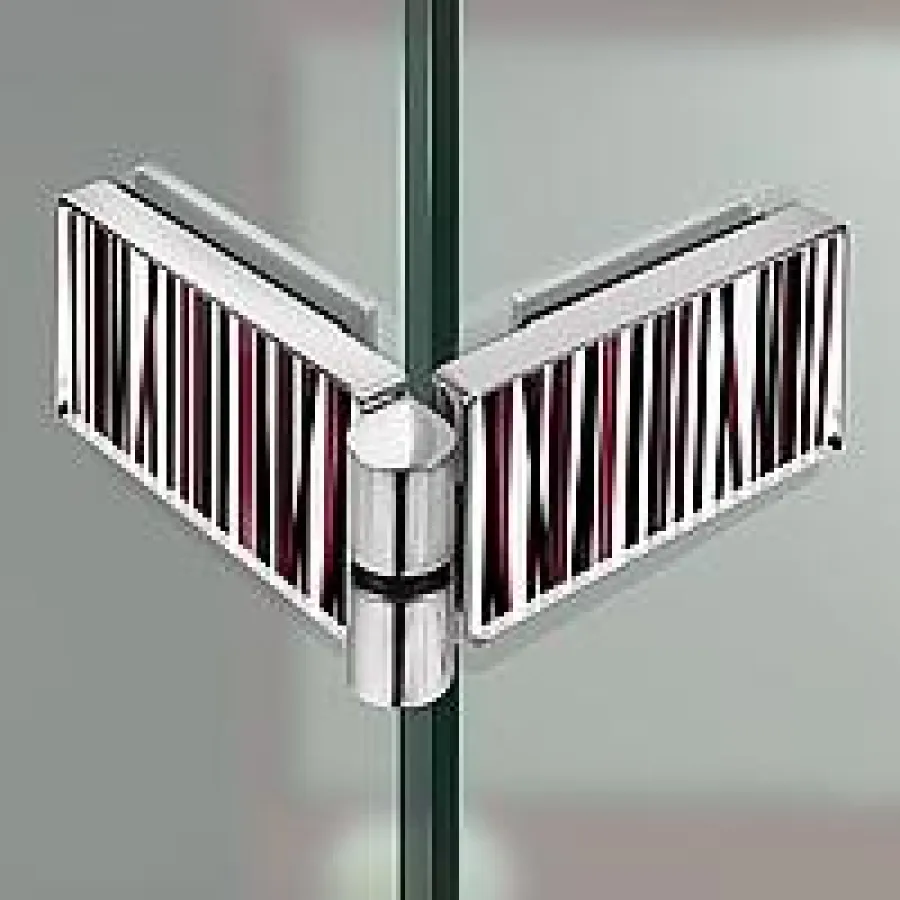 „Stylit“, Design M. Scharo: Die glanzverchromte, hochwertige Beschlagsserie von ABP-Beyerle bietet edle Dekoreinlagen zur Wahl