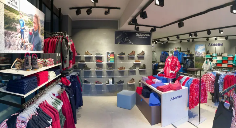 Schöffel-LOWA eröffnet neuen Store in Südtiroler Urlaubsort Schenna Bild: Schöffel-LOWA eröffnet neuen Store in Südtiroler Urlaubsort Schenna