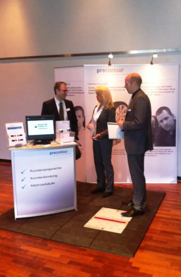 Christoph Czerny im Gespräch mit Kunden