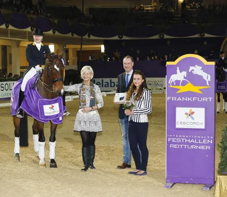 Internationales Festhallen Reitturnier: Isabell Werth gewinnt CEECOACH Grand Prix Kür Bild: Internationales Festhallen Reitturnier: Isabell Werth gewinnt CEECOACH Grand Prix Kür