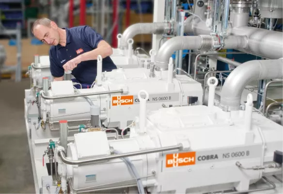 Bild: Busch Vacuum Solutions unter Top 100 Wachstumsstärksten Mittelständlern Deutschlands 2019