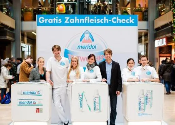 Bild: 5 Minuten für die Mundpflege = 5 Minuten für ein gesundes Leben