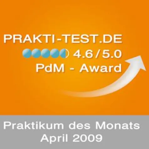 prakti-test.de zeichnet Nokia Siemens Networks als „Praktikum des Monats April 2009“ aus Bild: prakti-test.de zeichnet Nokia Siemens Networks als „Praktikum des Monats April 2009“ aus
