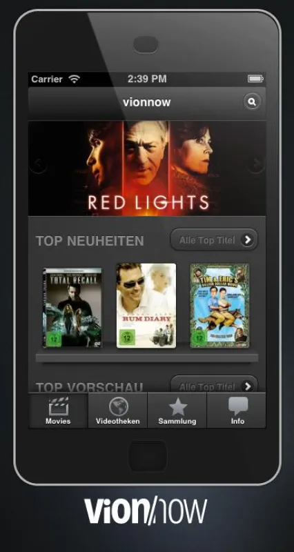 vion/now - Die Videotheken App