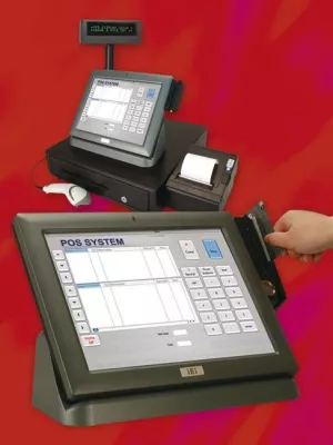 Bild: Lüfterloses PC- Kassensystem