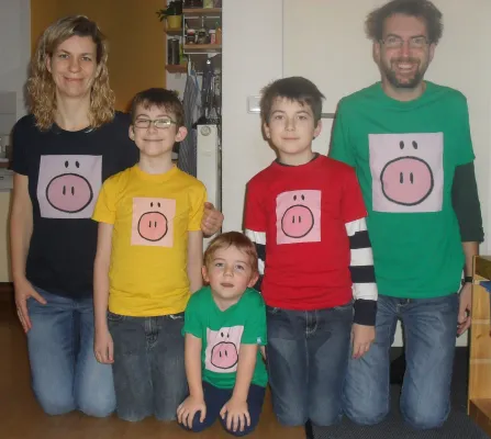 Bild: Das Quadratschwein kehrt zurück – kleines Familienprojekt aus Gotha erlebt nach zehn Jahren Comeback