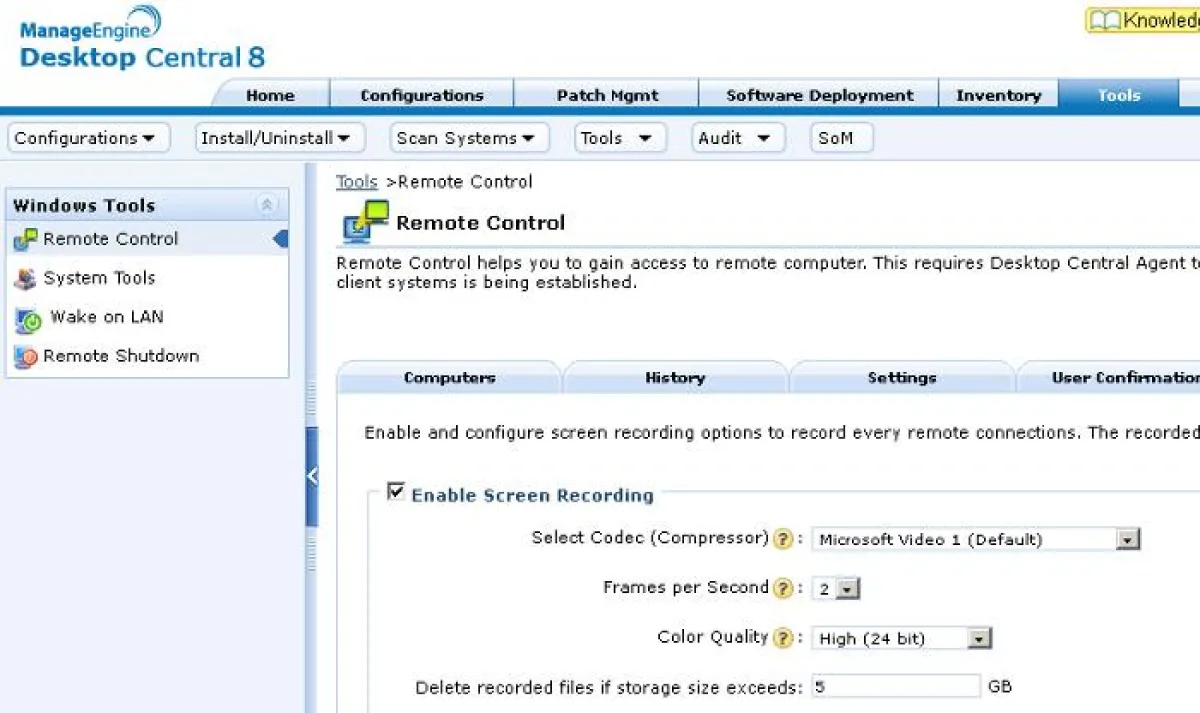 Desktop Central 8 von ManageEngine