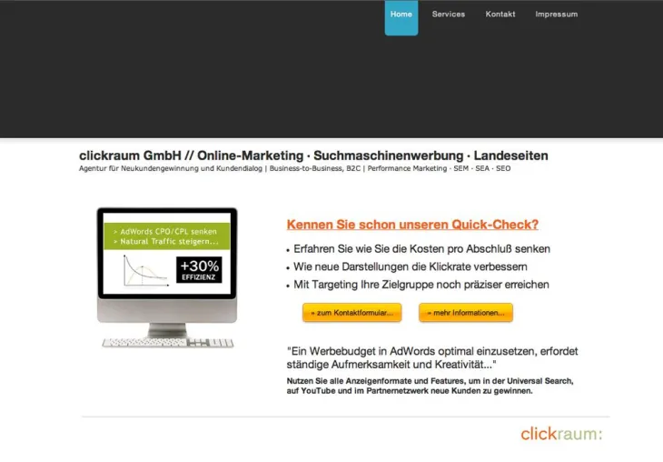 Bild: Suchmaschinenwerbung: Quick-Check hilft Unternehmen beim Sparen