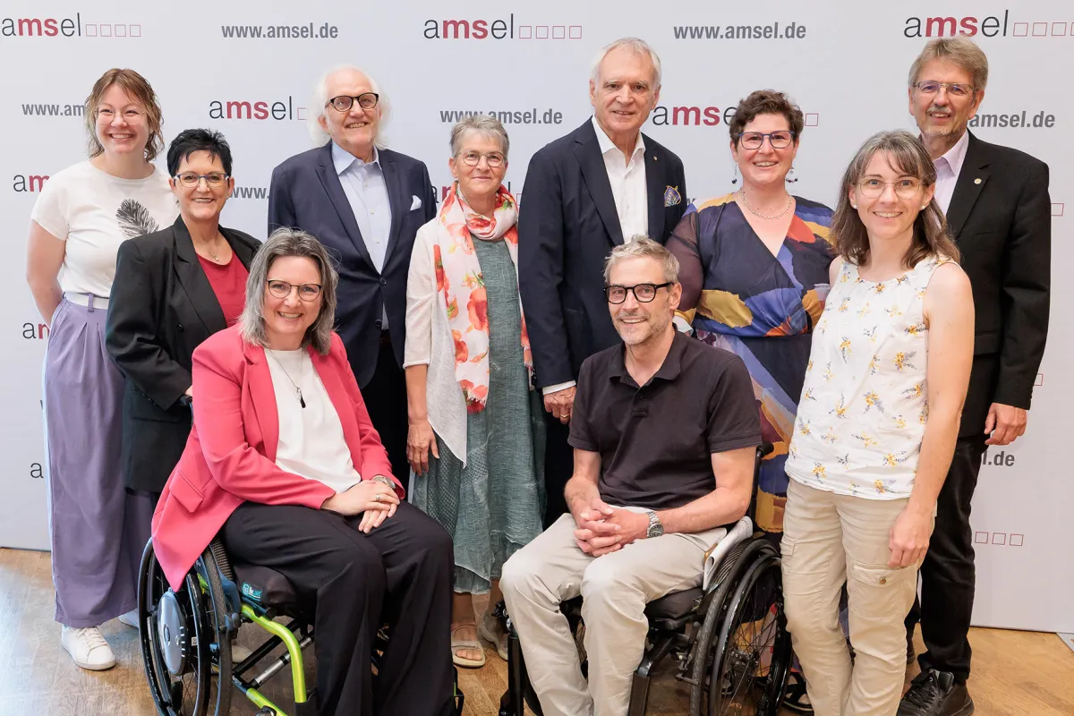 Der neue Vorstand des AMSEL-Landesverband ab 2025 (© © AMSEL e.V. / Jan Potente)
