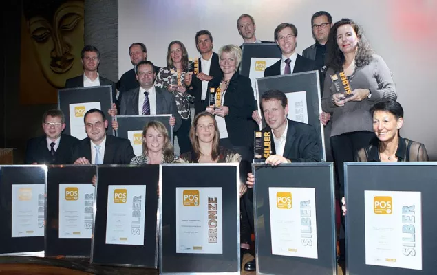 Bild: 8 x für den POSMA-Award nominiert und 8 x ausgezeichnet: Die Agenturgruppe Absatz.