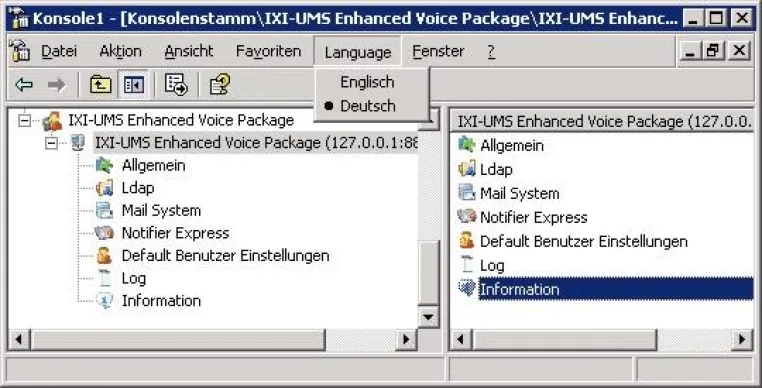 Bild: Neues IXI-UMS Release 5.6 - Unified Messaging-Lösung bietet mehr Komfort für Administration und Nutzung