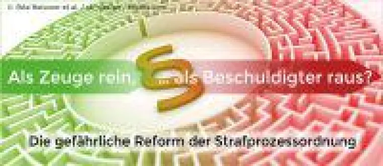 Bild: Brisante Neuerung in der Strafprozessordnung zur Zeugen-Aussagepflicht bei der Polizei