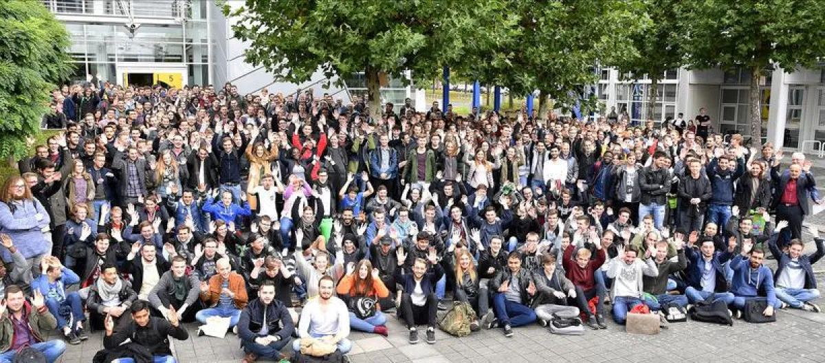 So viele Studierende wie nie starten dieses Wintersemester an der TH Bingen (TH Bingen/Christine Böser)