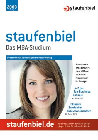 Bild: Staufenbiel "Das MBA-Studium"