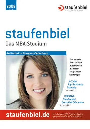 Bild: Staufenbiel "Das MBA-Studium"