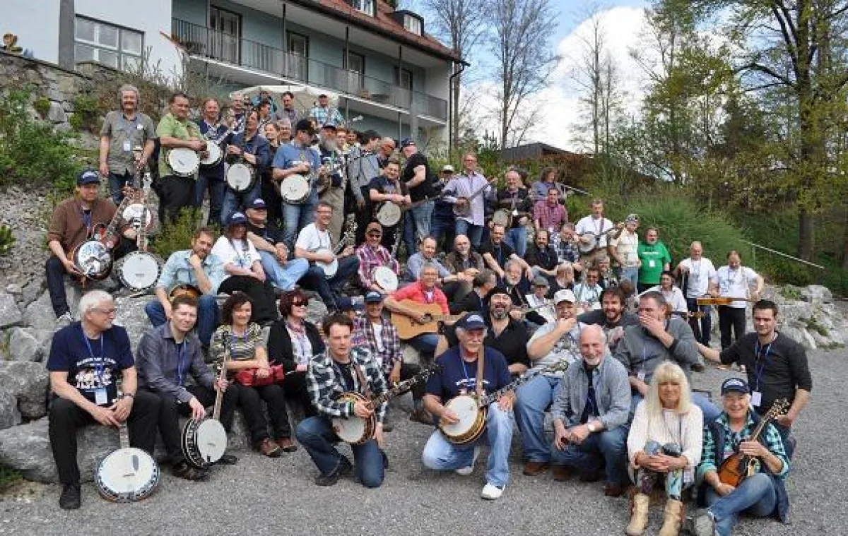 Die Teilnehmer des ersten BluegrassCamps Germany; Foto: BluegrassCamp Germany