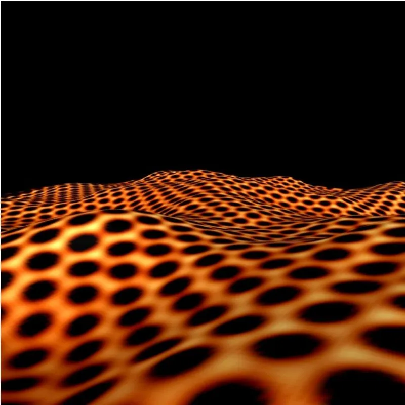 Rastertunnelmikroskopische Aufnahme von Graphen_JARA-FIT