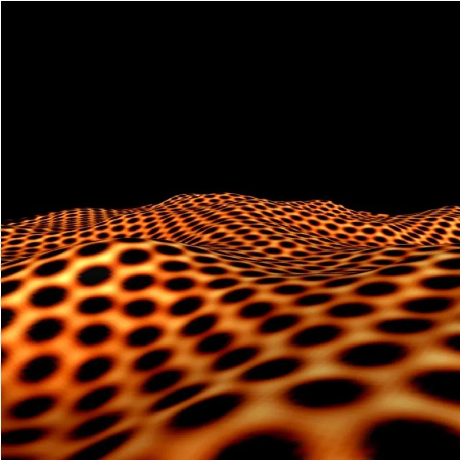 Rastertunnelmikroskopische Aufnahme von Graphen_JARA-FIT