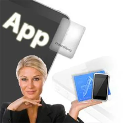 Bild: Interaktives Internetmarketing, Online-Marketing oder Web-Marketing durch Apps und kubische Panoramabilder