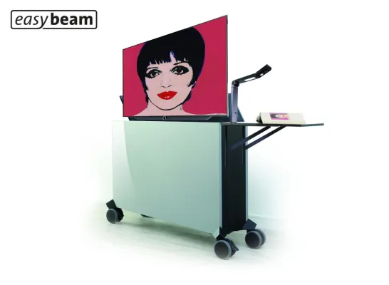 Bild: easybeam SOLO – Ein Multimedia Sideboard-Mobil hat es in sich!